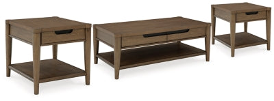 Paquete de mesa auxiliar de 3 piezas