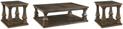Paquete de mesa auxiliar de 3 piezas