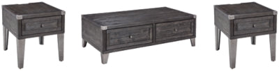 Paquete de mesa auxiliar de 3 piezas
