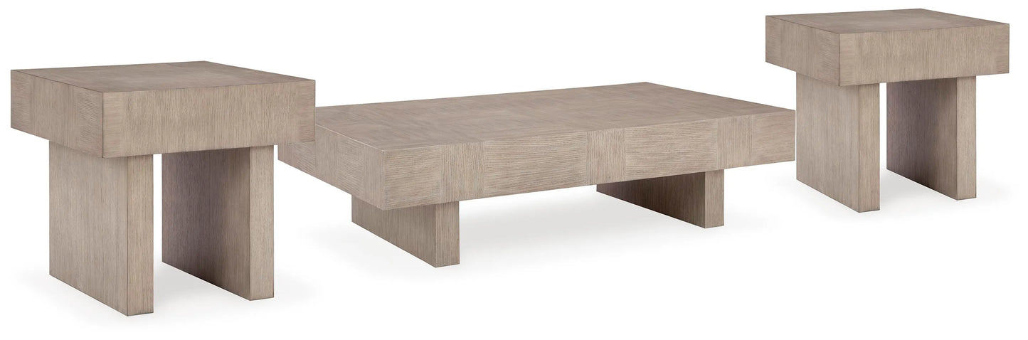 Paquete de mesa auxiliar de 3 piezas