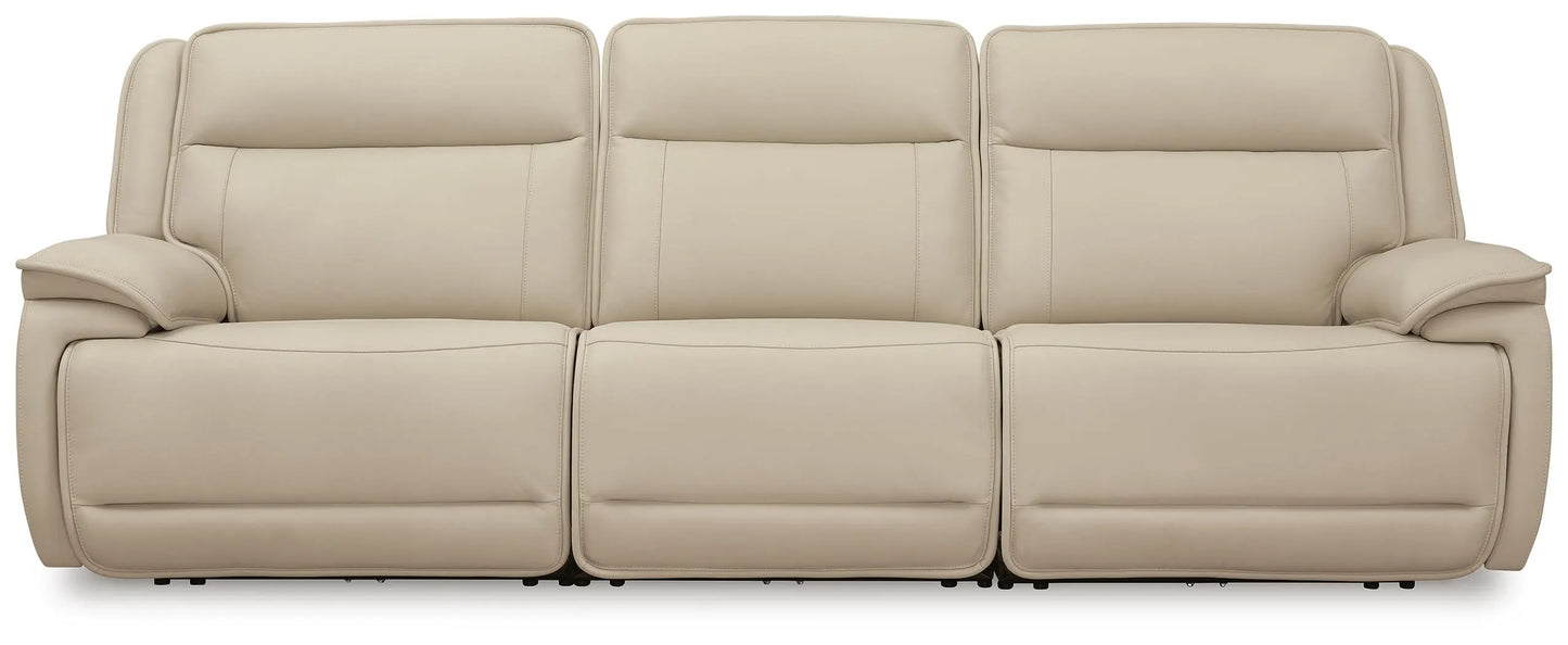 Sofá Seccional Reclinable Eléctrico de 3 Piezas Double Deal