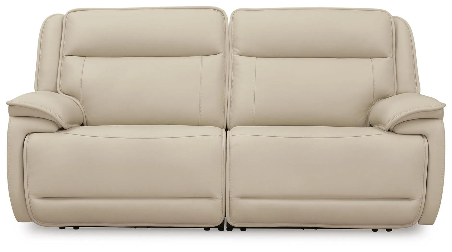 Seccional reclinable doble eléctrico de 2 piezas Double Deal