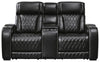 Sofá reclinable biplaza Boyington con consola