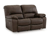 Sofá biplaza reclinable eléctrico Leesworth