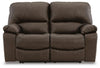 Sofá biplaza reclinable eléctrico Leesworth