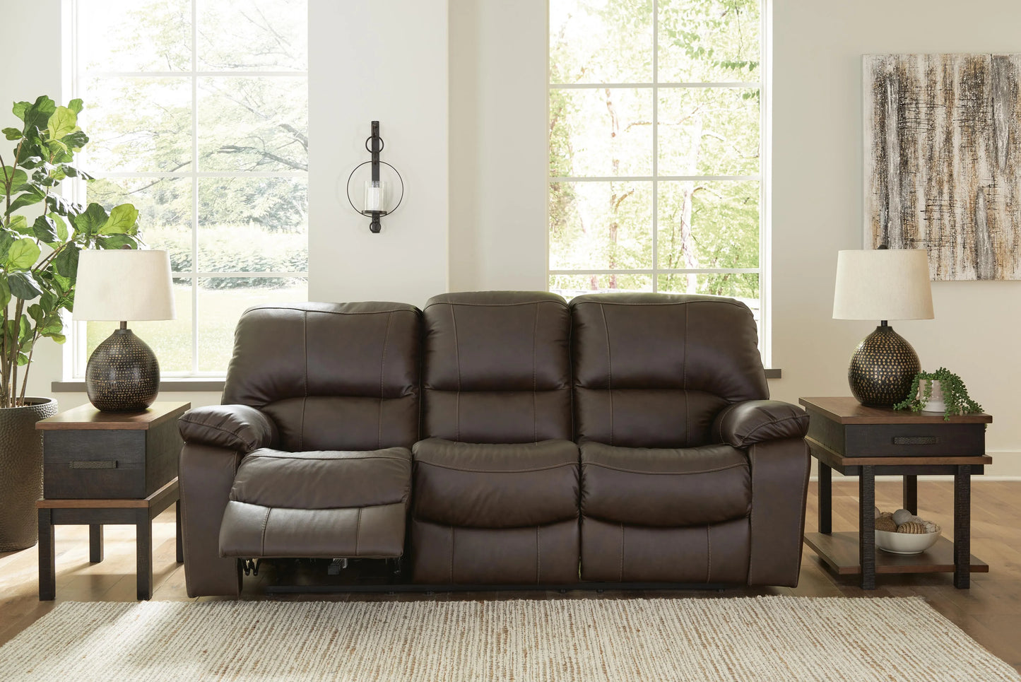 Sofá reclinable eléctrico Leesworth